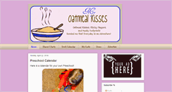 Desktop Screenshot of myoatmealkisses.com